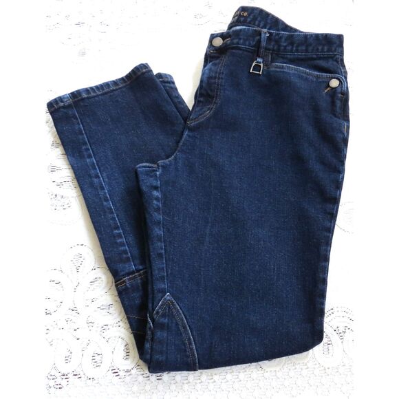 Lauren Ralph Lauren Denim - LRL Lauren Equestrian/Moto Jodphur Straight leg Jeans  size 14  EUC